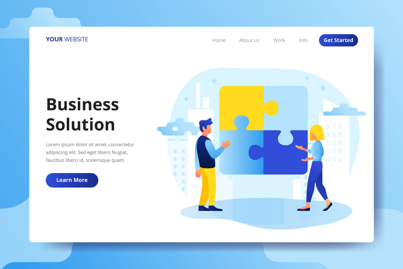 Business-Solution Website is a business asset