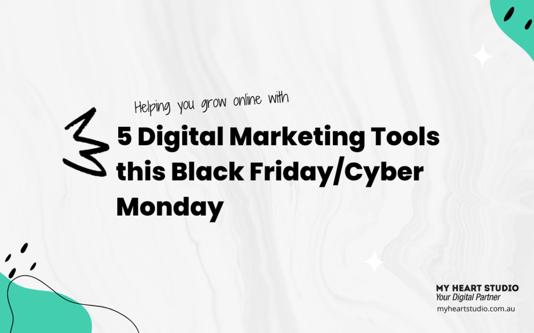 Black Friday and Cyber Monday digital tools for 2023