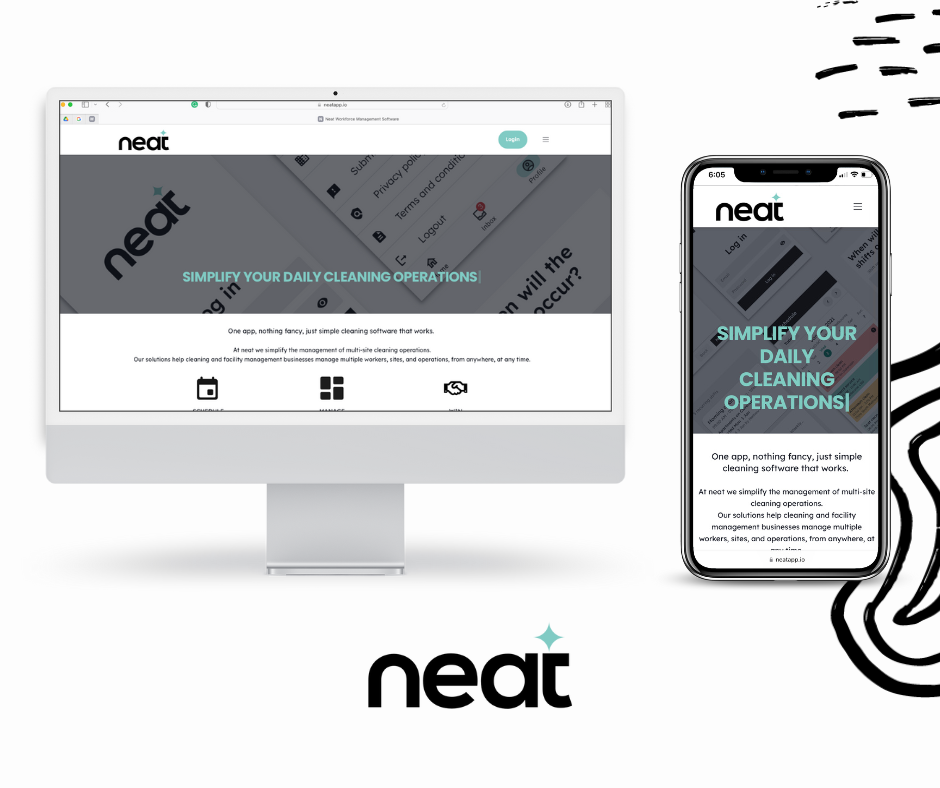 neat Website Design by My Heart Studio