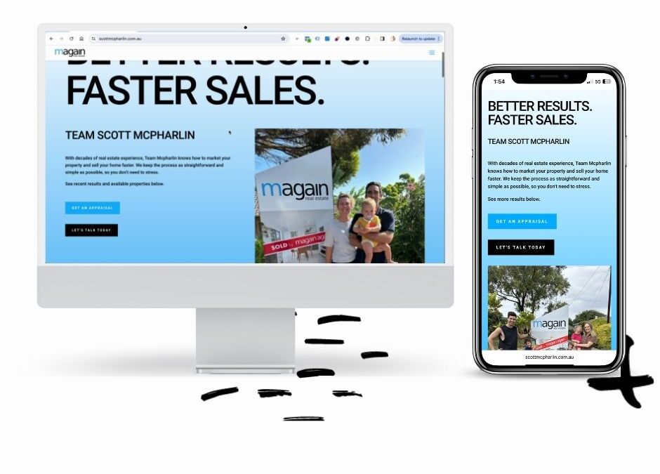 Team Scott McPharlin Real Estate Digital Marketing | My Heart Studio Your Digital Partner