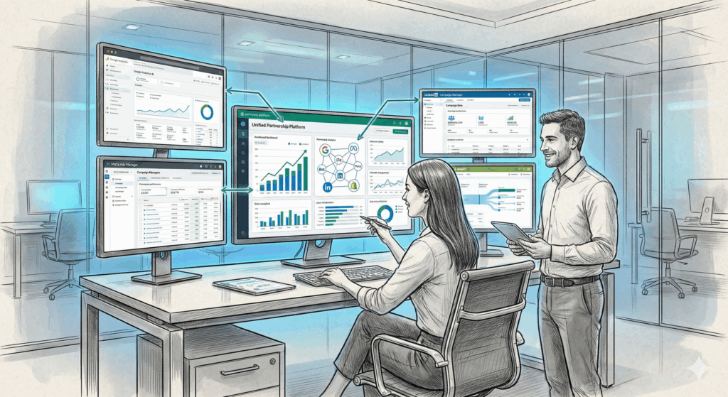 Leveraging technology in successful digital marketing partnerships